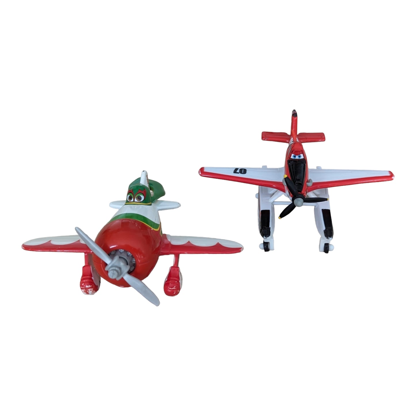 Diecast Disney Planes Models 10 cm - Chupacabra and Firefighter Dusty