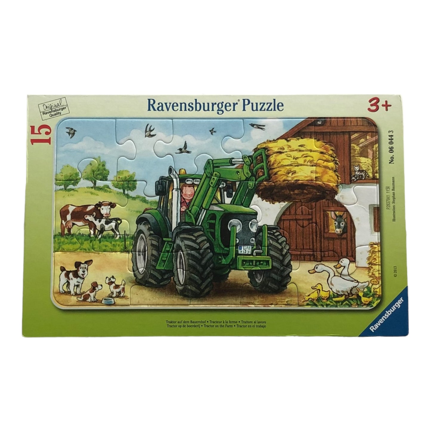 Ravensburger  Puzzle 15 pieces - Tractor on the farm