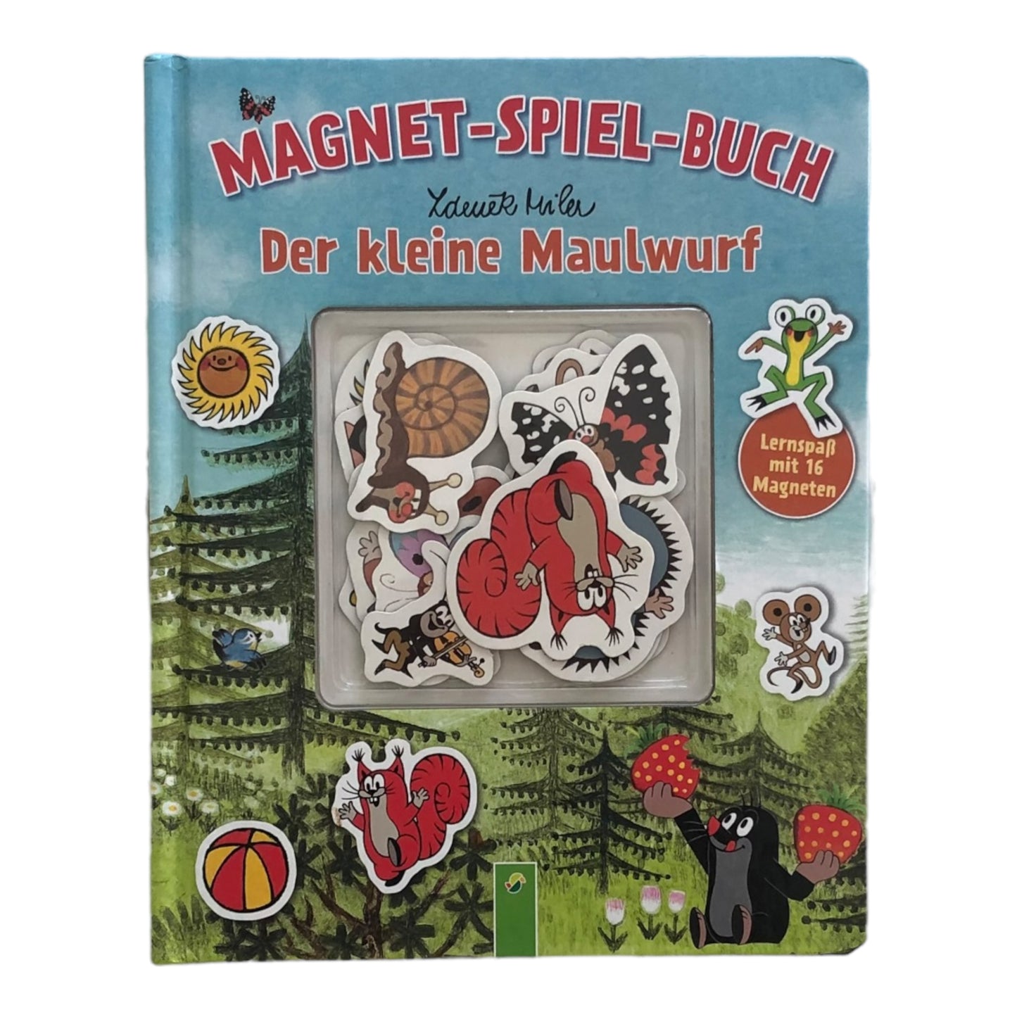 Magnet play book - The little mole (German version)