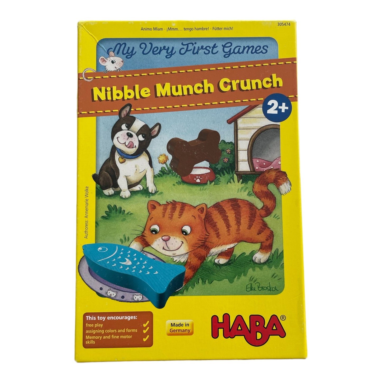 Haba Nibble Munch Crunch Game - My very first games