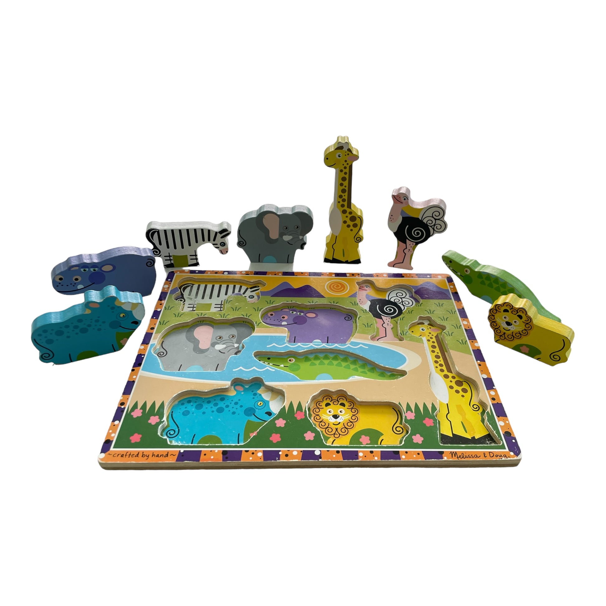 Chunky Puzzle, Safari - Melissa & Doug