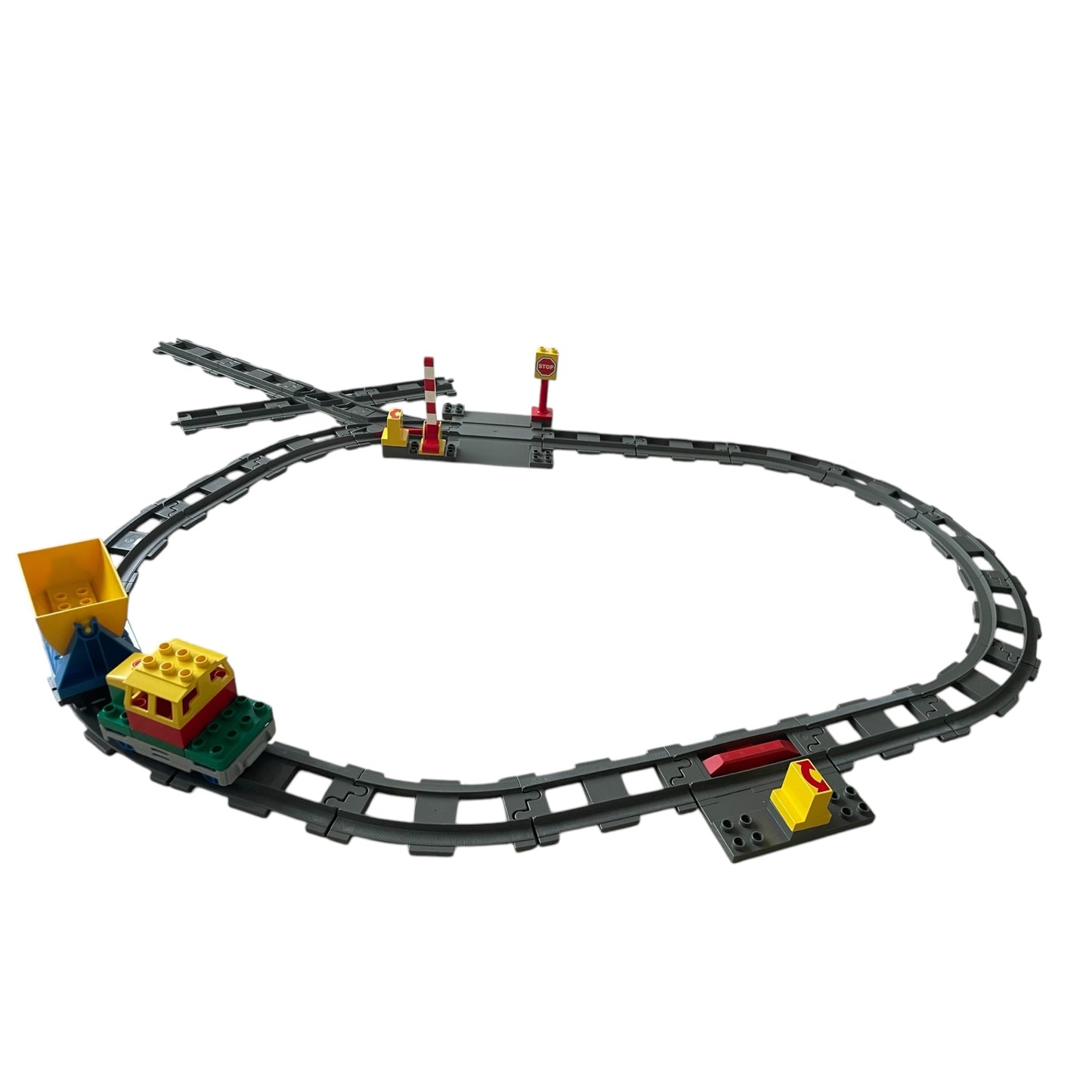 Lego ® Duplo ® Battery Train with switch + set of tracks