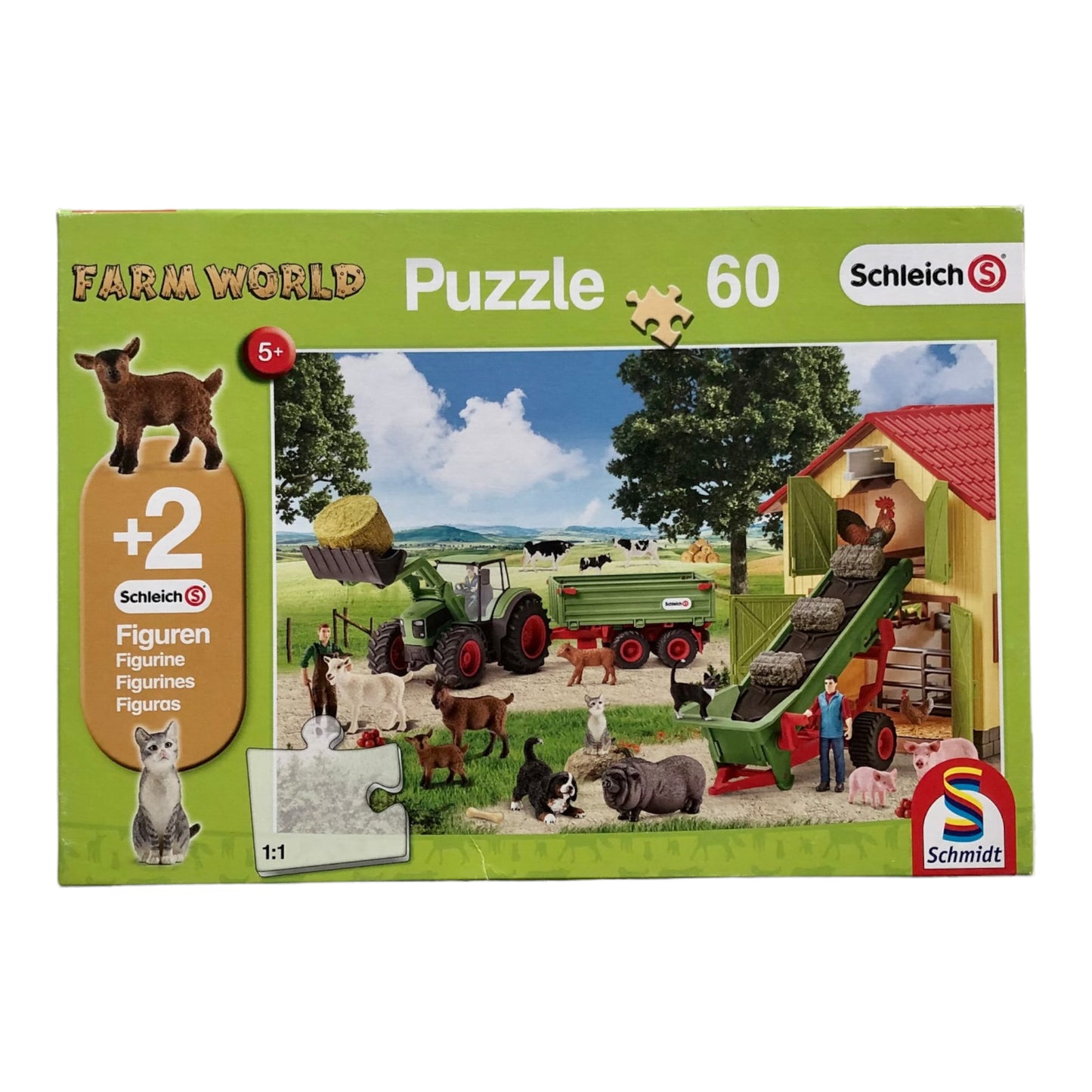 Farm World Puzzle Schleich - 60 pieces