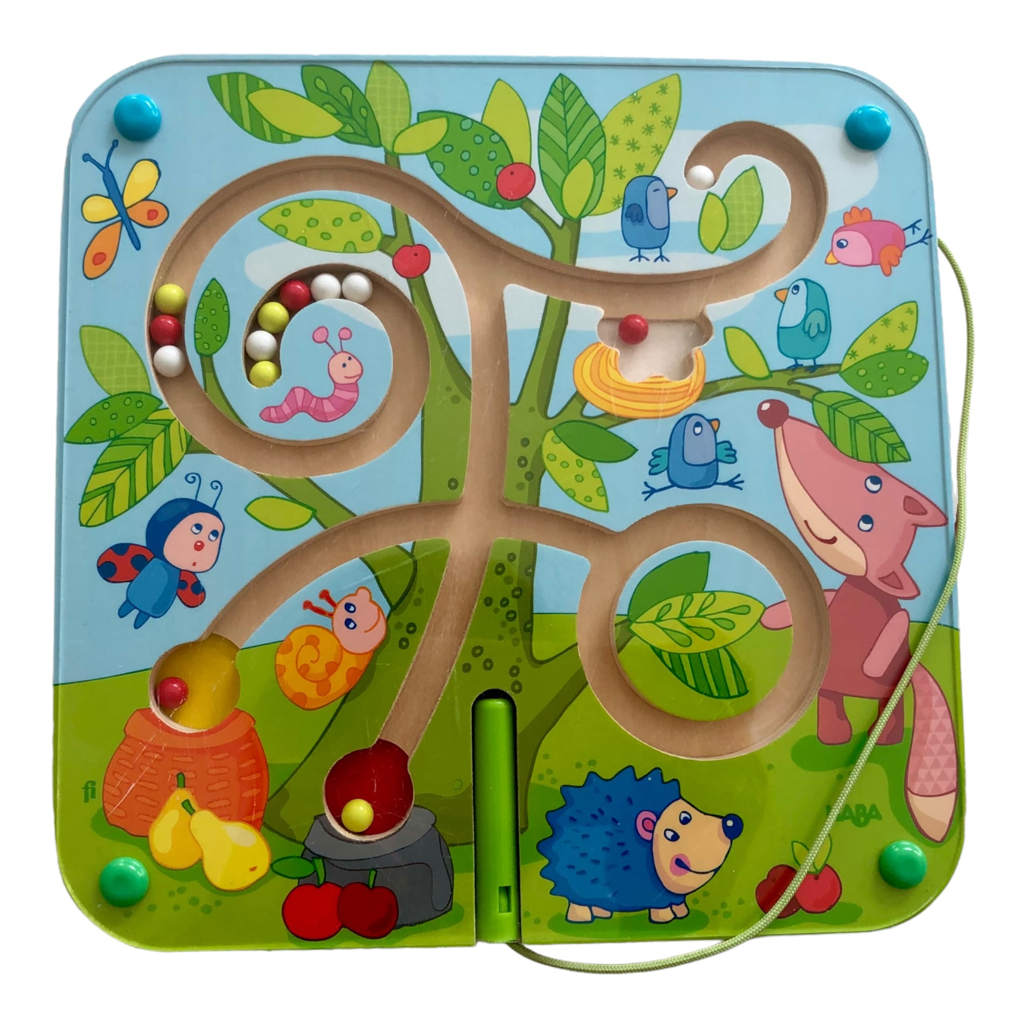 Haba - Magnetic Game - Tree Labyrinth – Circle Toys