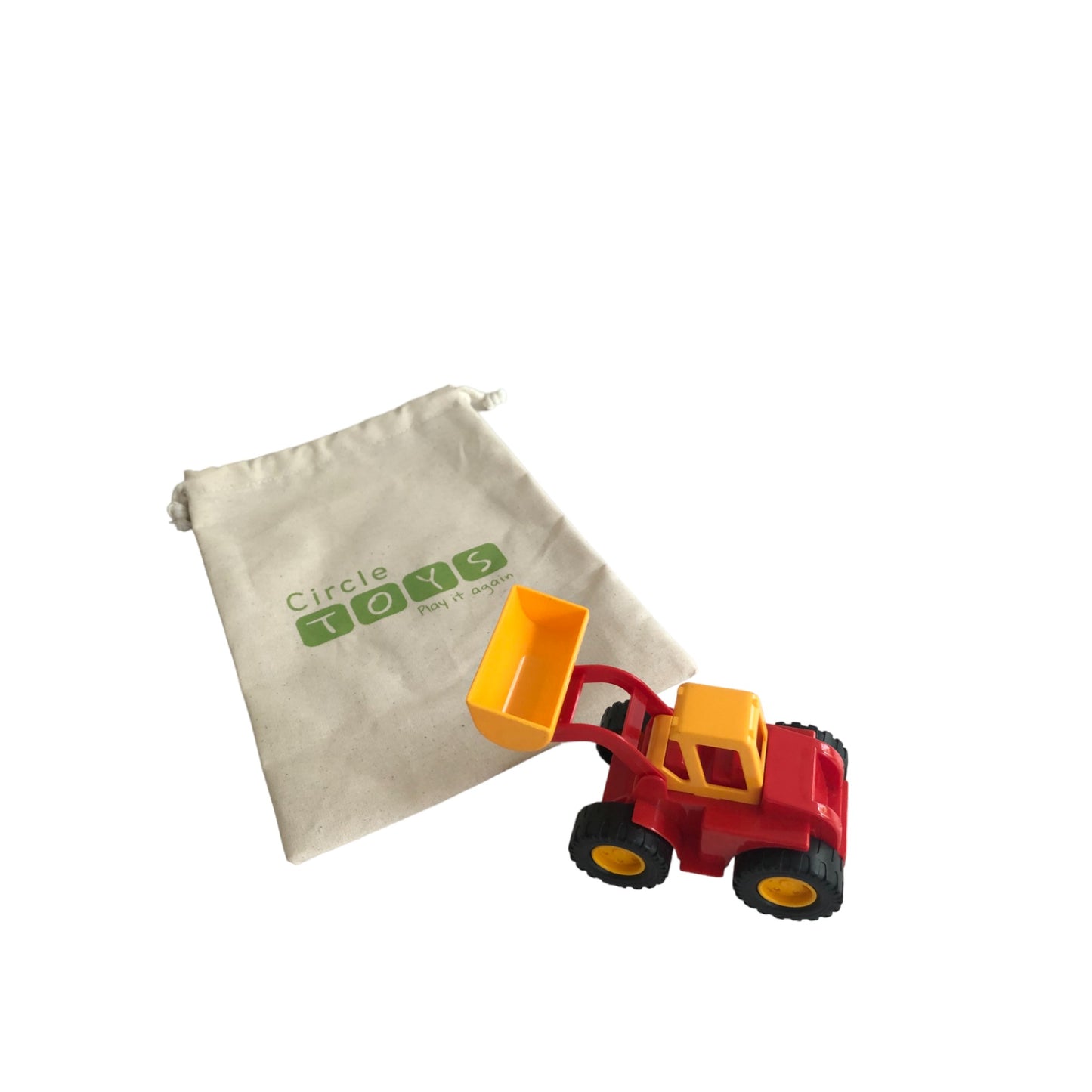 Compact Tractor Toy with Shovel