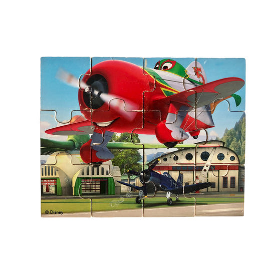 Wooden puzzle from Disney Planes - 12 pieces