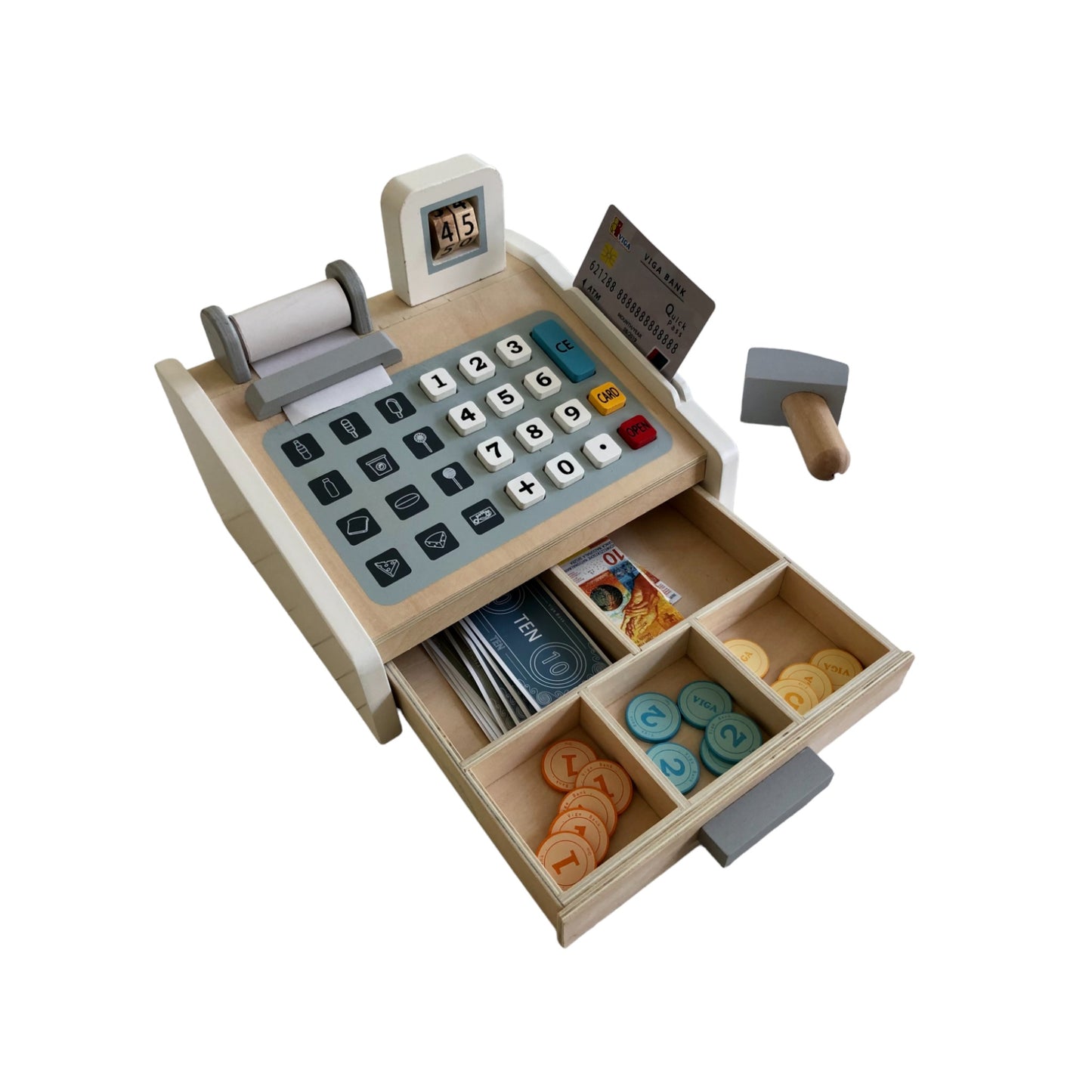 Wood cash register - Viga Toys
