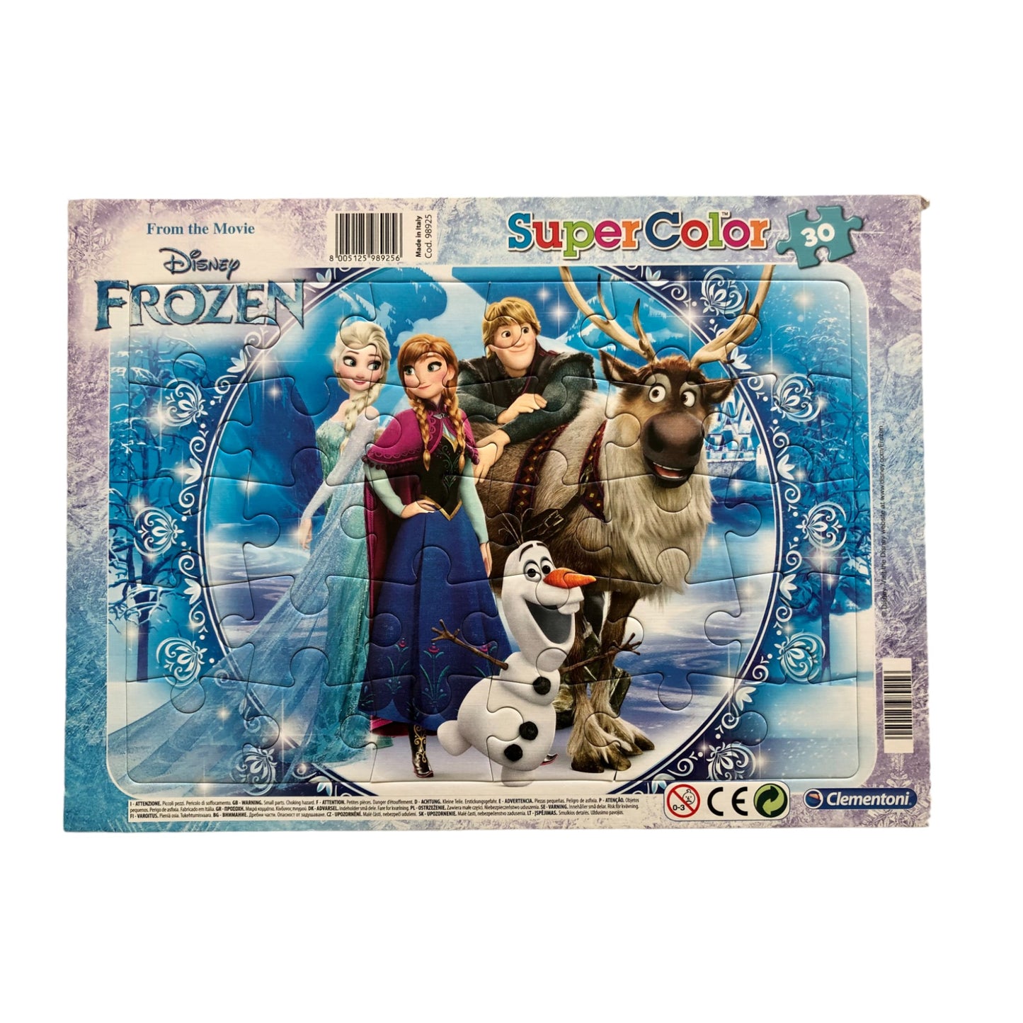 Clementoni - Frozen puzzle - 30 pieces