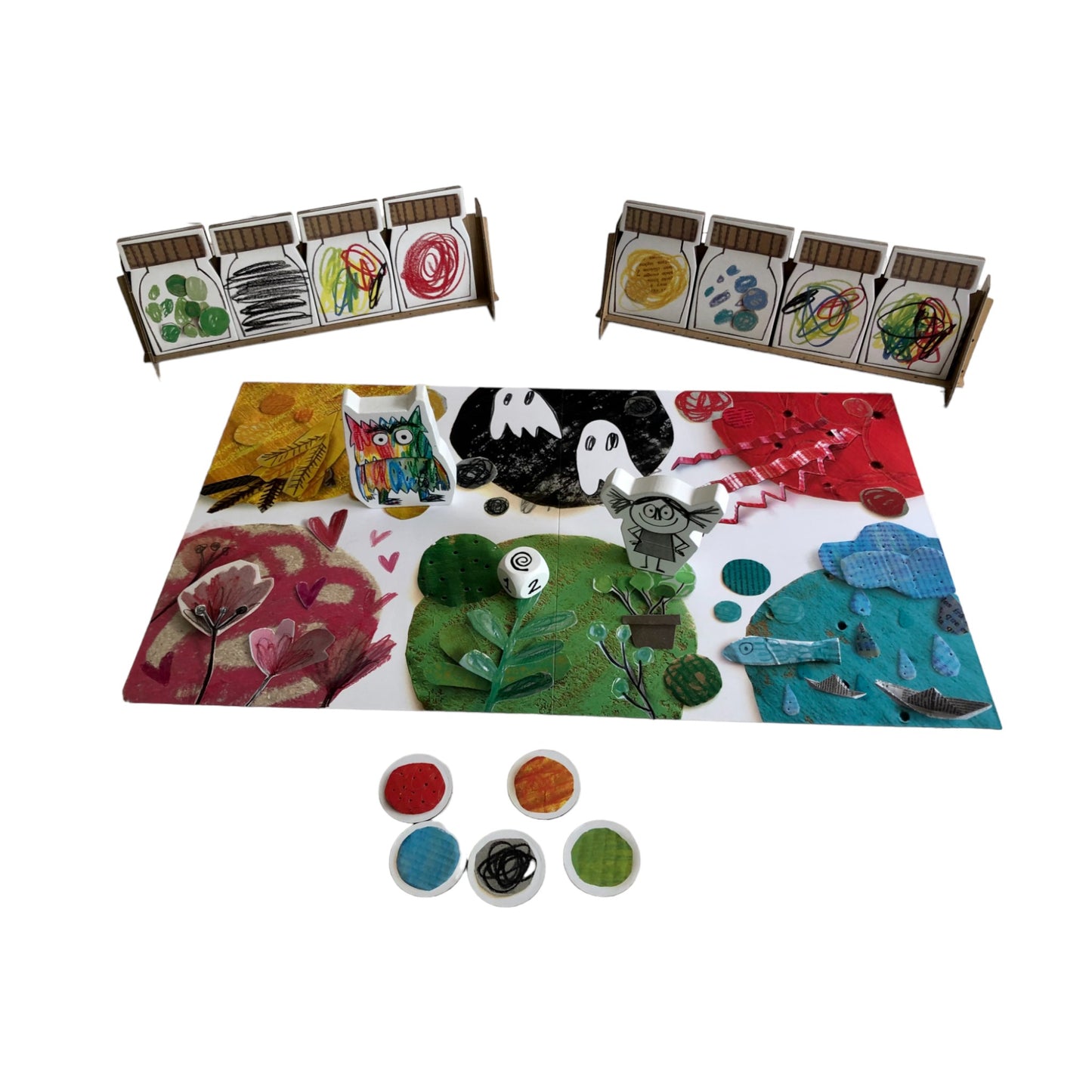 The Color Monster - Board game