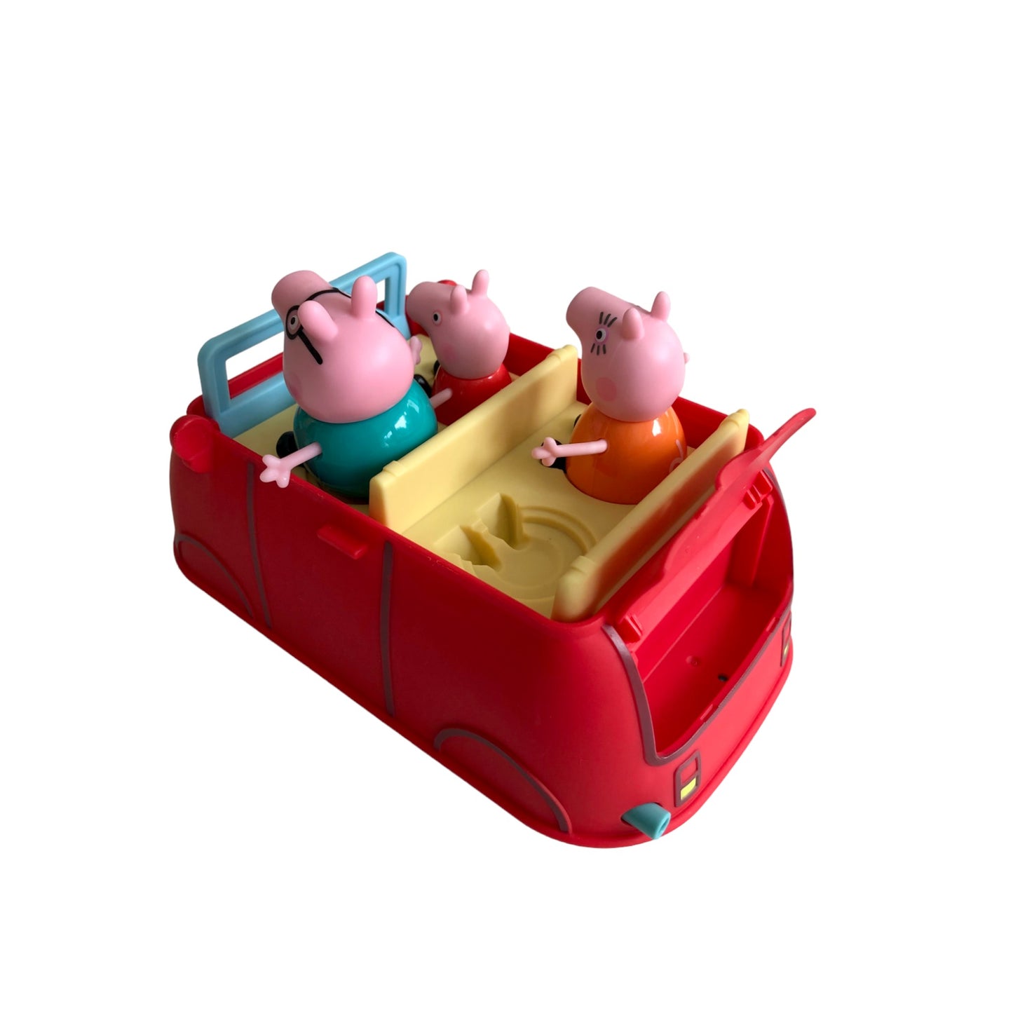 Peppa Pig - The red family car (3 characters included)