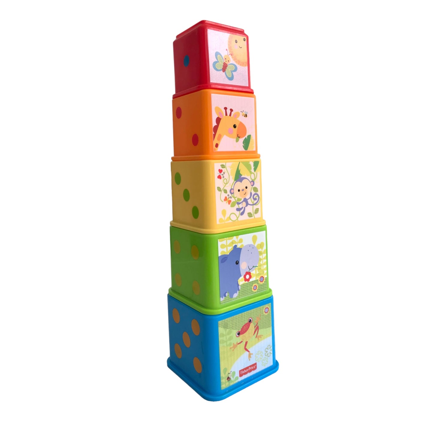 Fisher Price - Discovery and stacking cubes