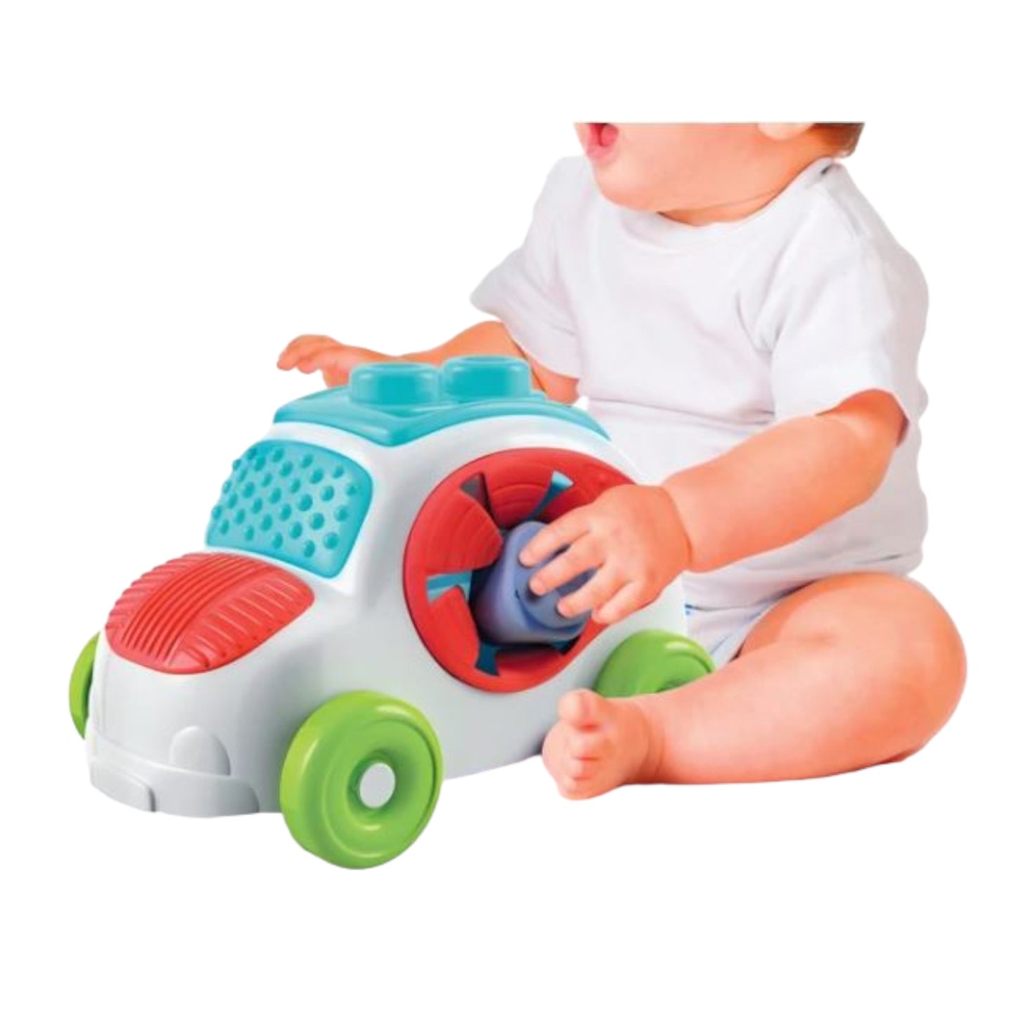 Soft Clemmy - Touch, Move & Play Sensory Car (11 pieces)