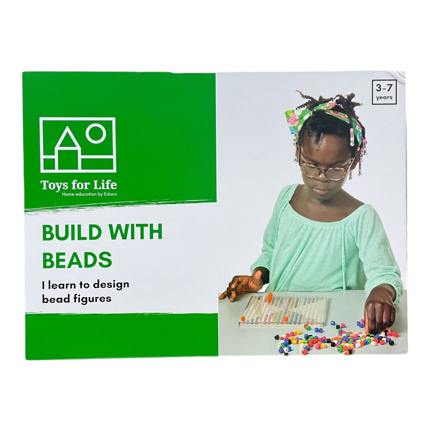 Educational Game Toys for Life - Build with Beads