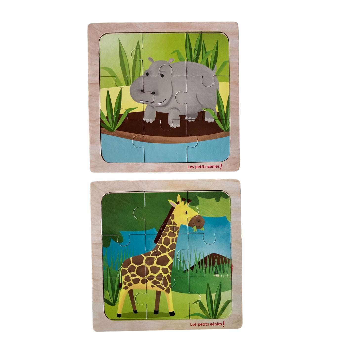 Jungle Animal Puzzles - 9 pieces