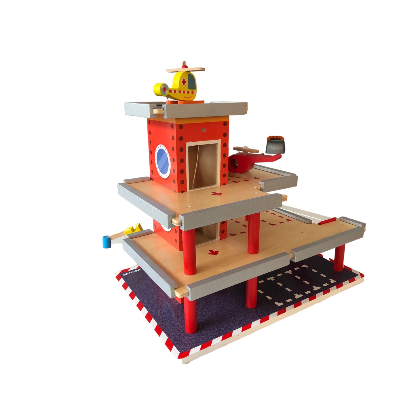 Janod Fire Station Wooden Toys
