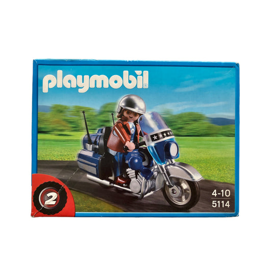 Playmobil - Biker and road bike