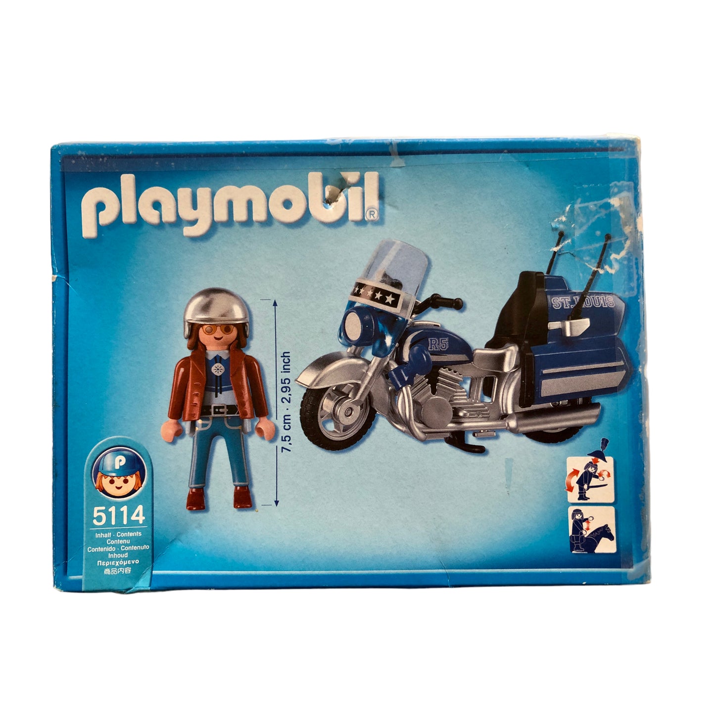 Playmobil - Motard et vélo de route