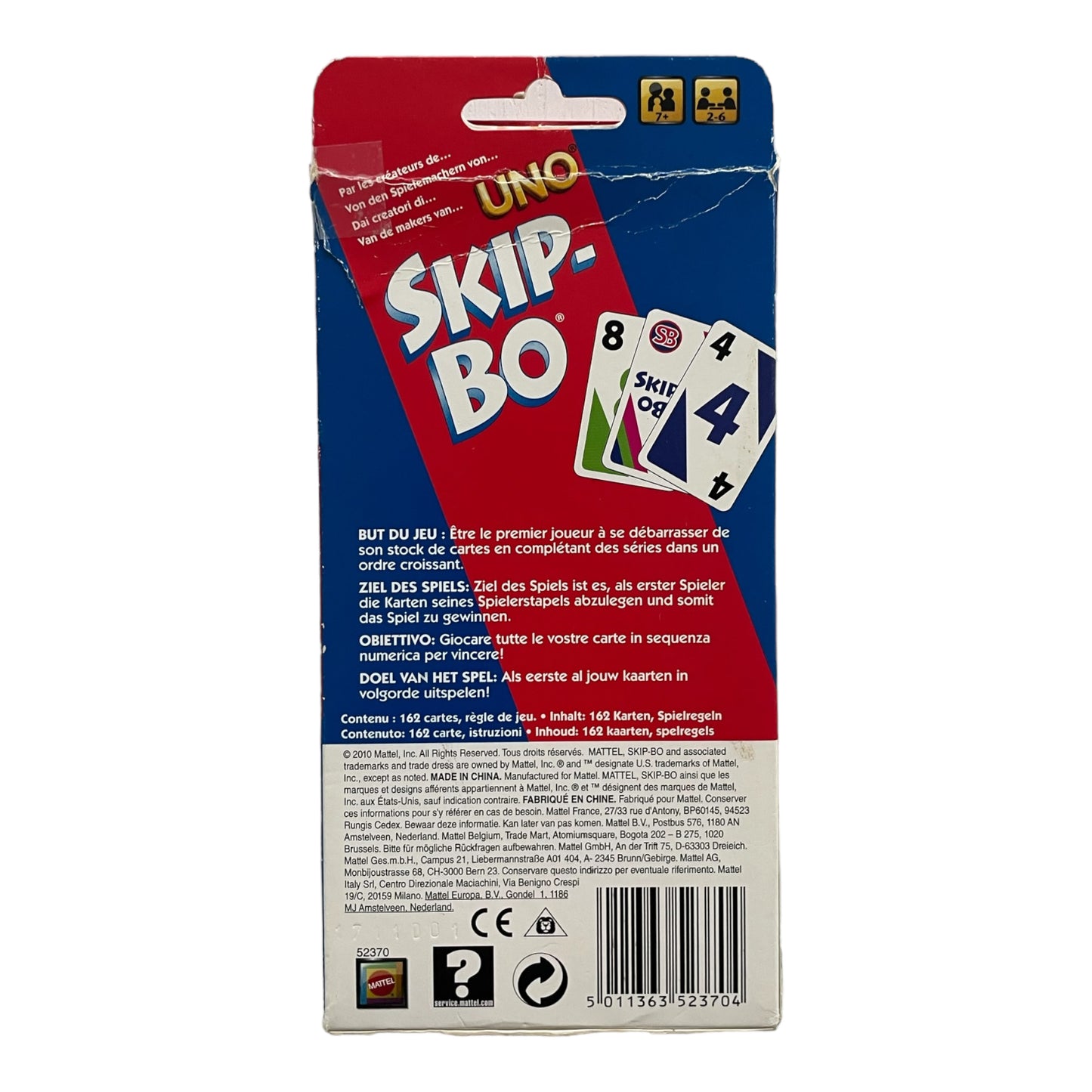 Skip-Bo Game