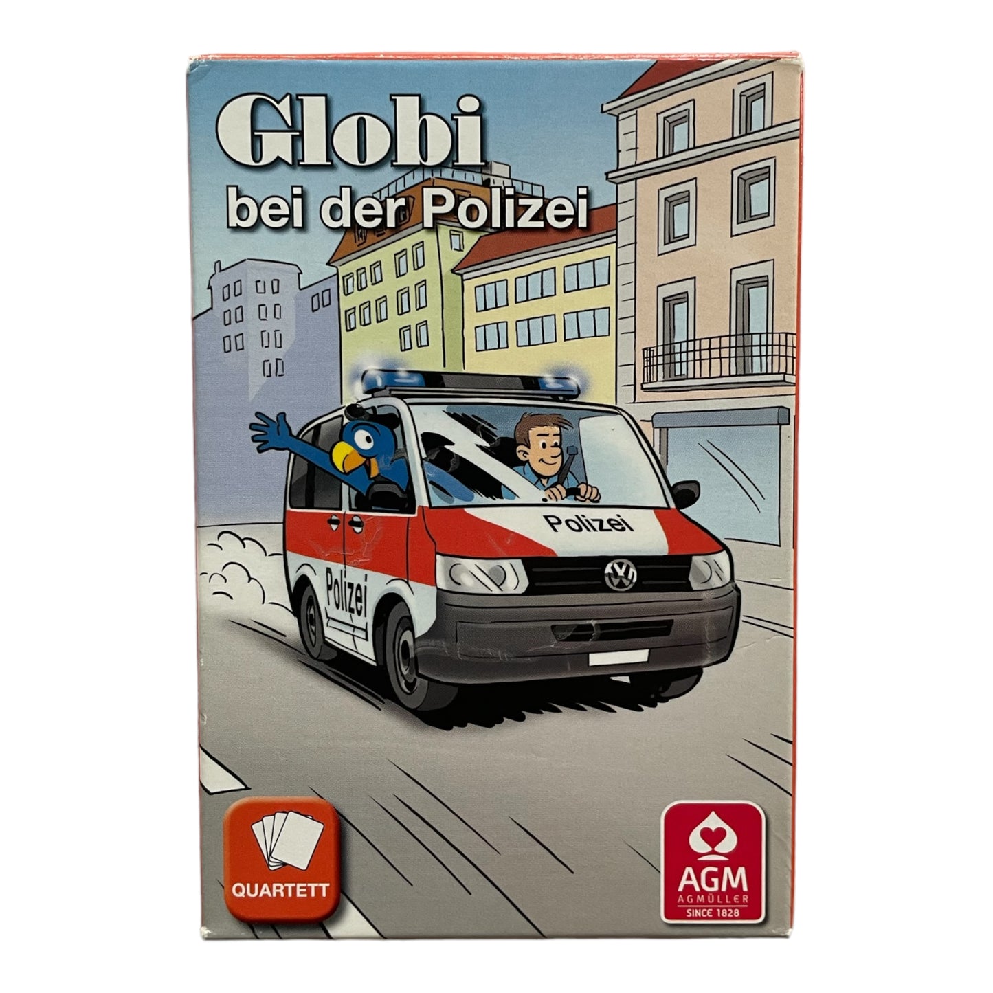 Globi bei der Polizei