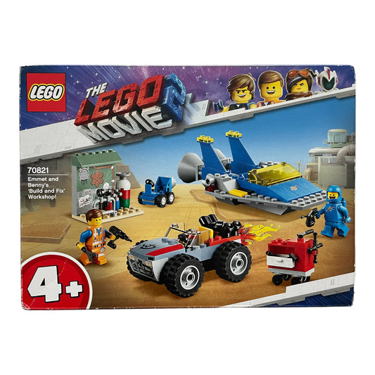 Lego® - L'atelier de construction et de réparation d'Emmet et Benny - 70821
