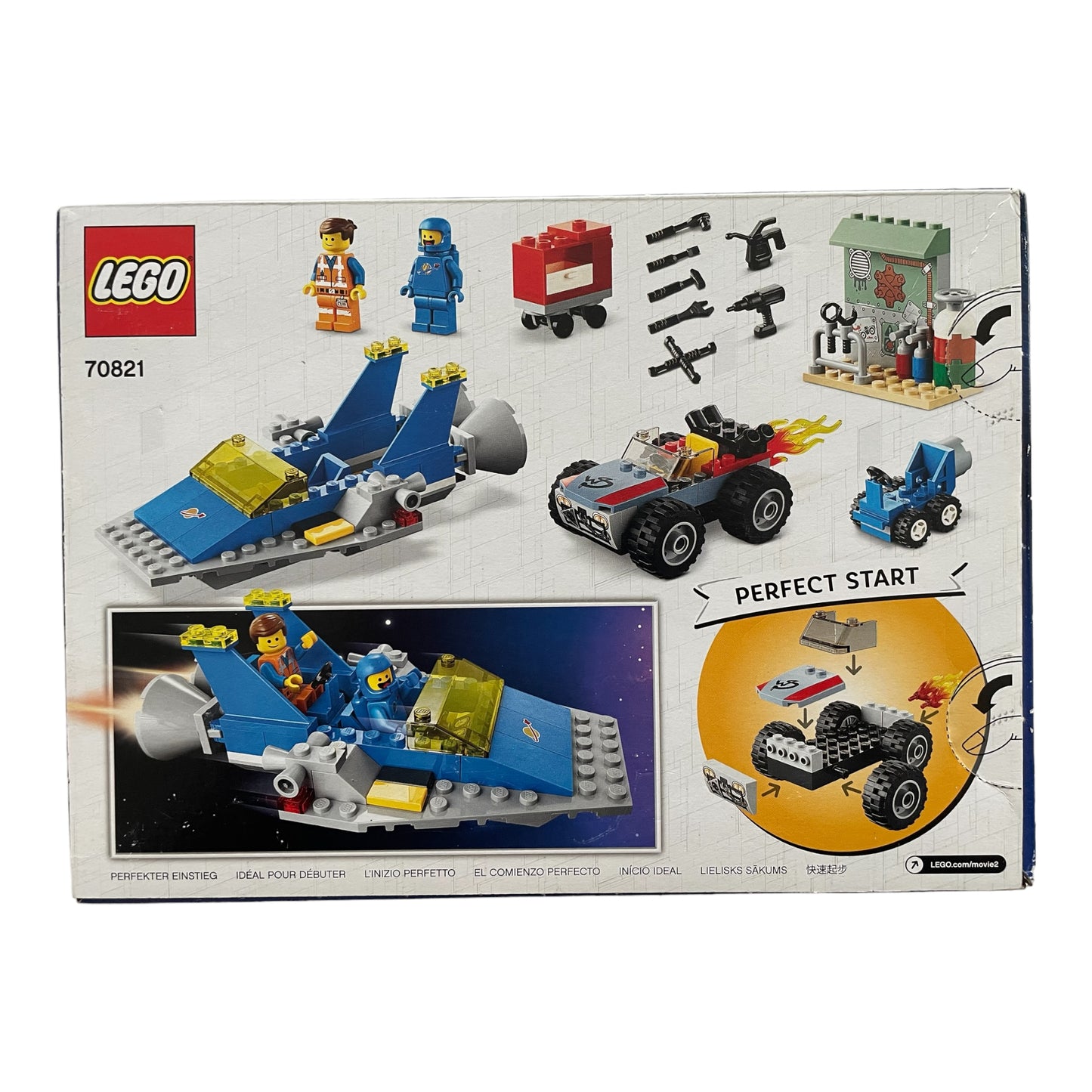 Lego® - L'atelier de construction et de réparation d'Emmet et Benny - 70821