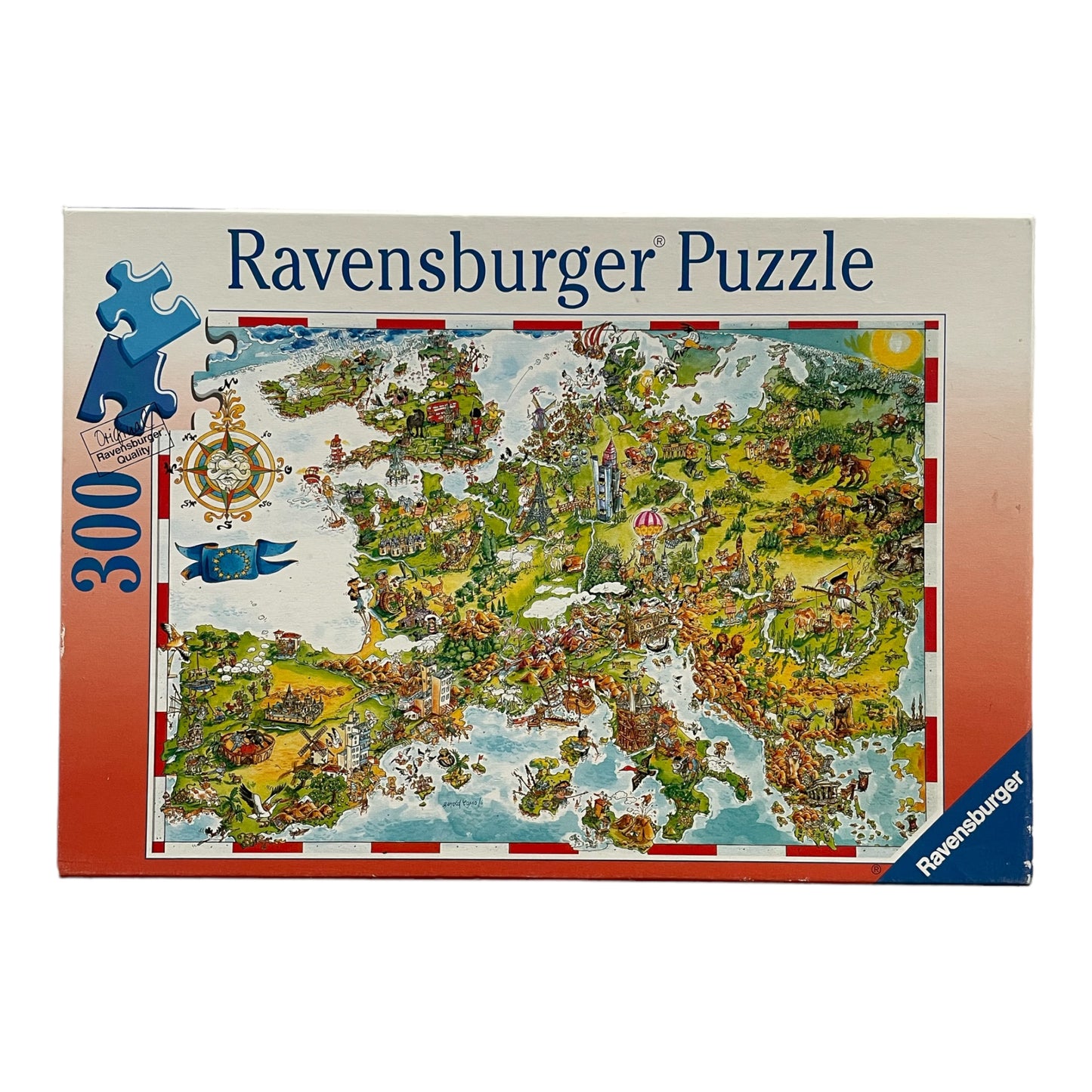 Ravensburger Puzzle - Carte de l'Europe 300