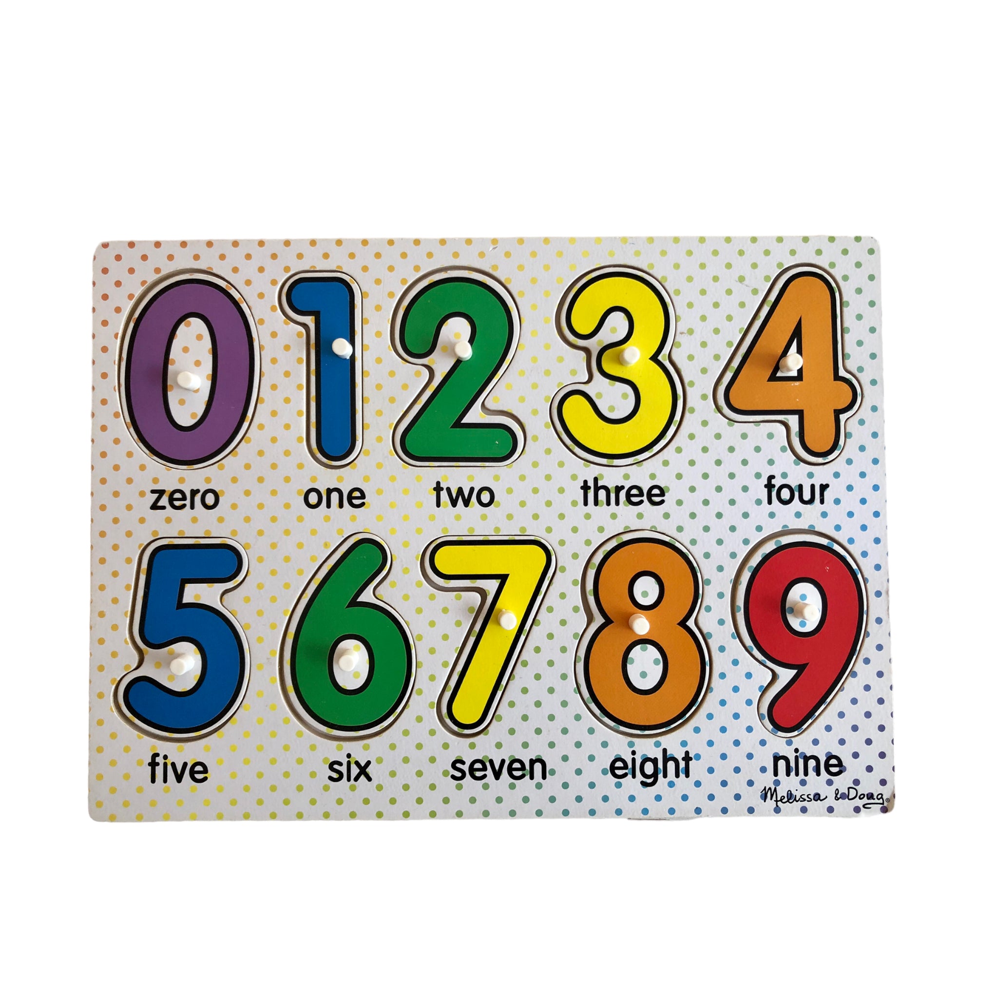 Melissa and doug number puzzle 2025