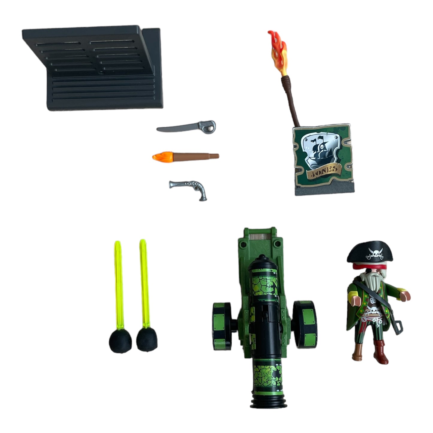 Playmobil ® - Pirate captain with green canon - 6162