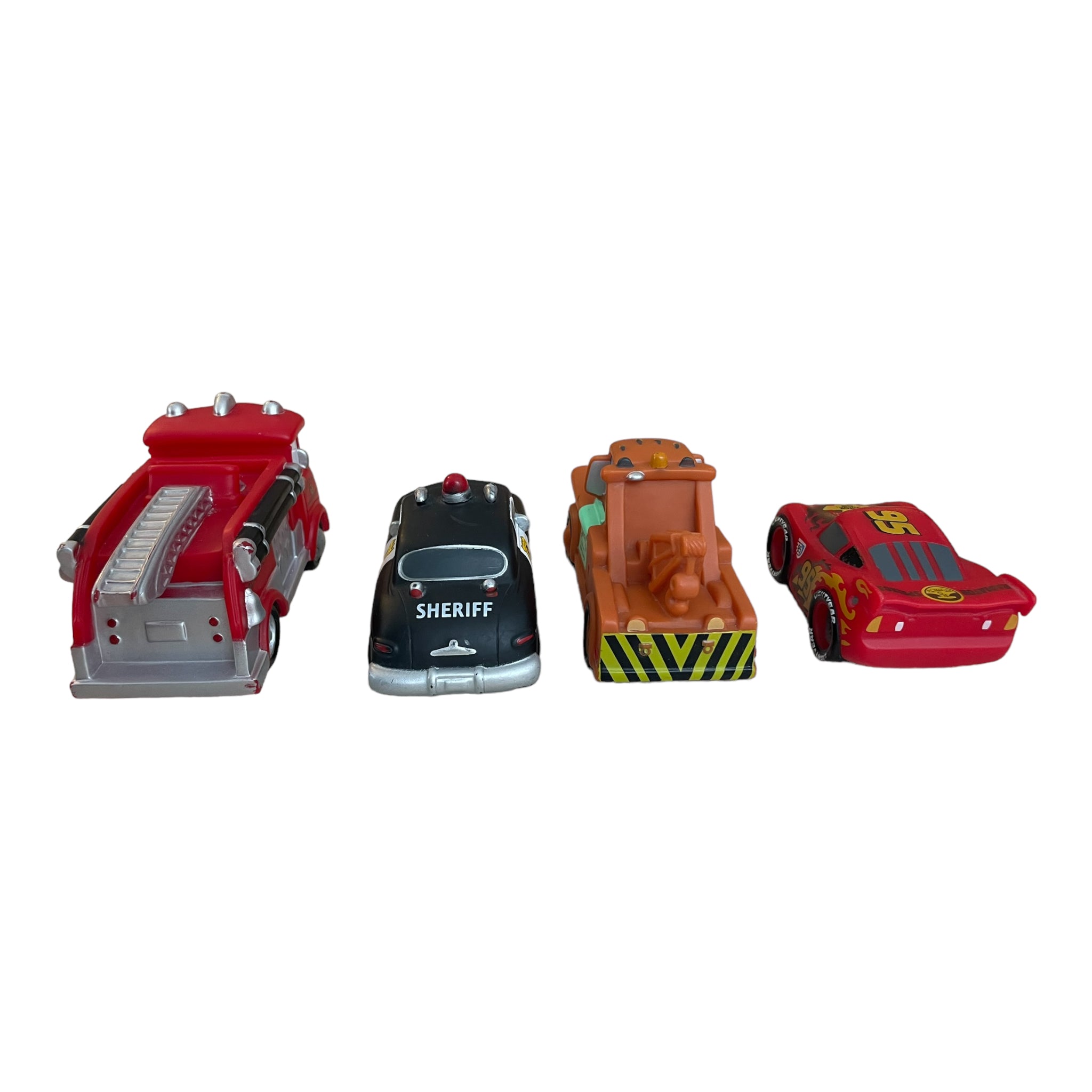 Disney Store Disney Pixar Cars Bath Toy Set Circle Toys
