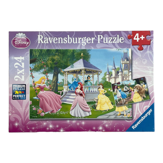 Ravensburger - Princesses Magiques - Puzzle 2x24 pièces