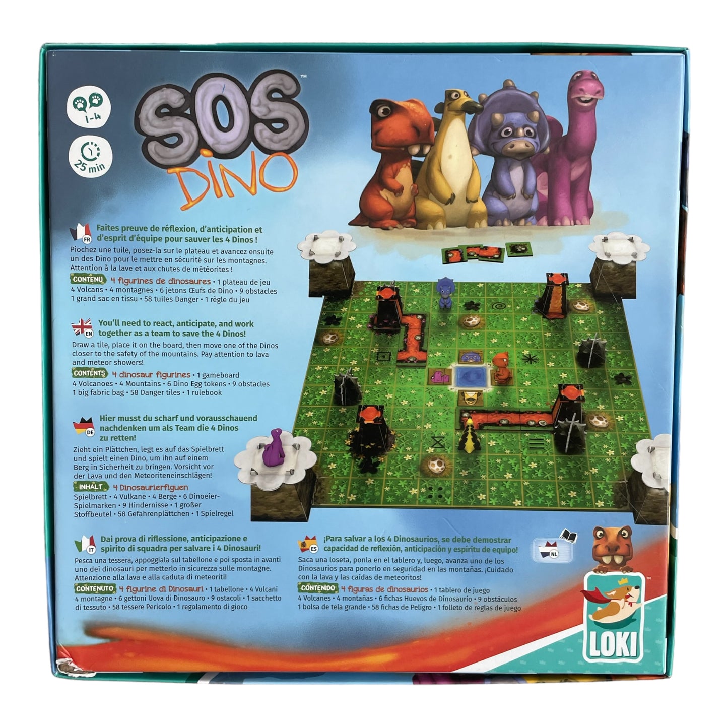 SOS Dino - Collaboration Game