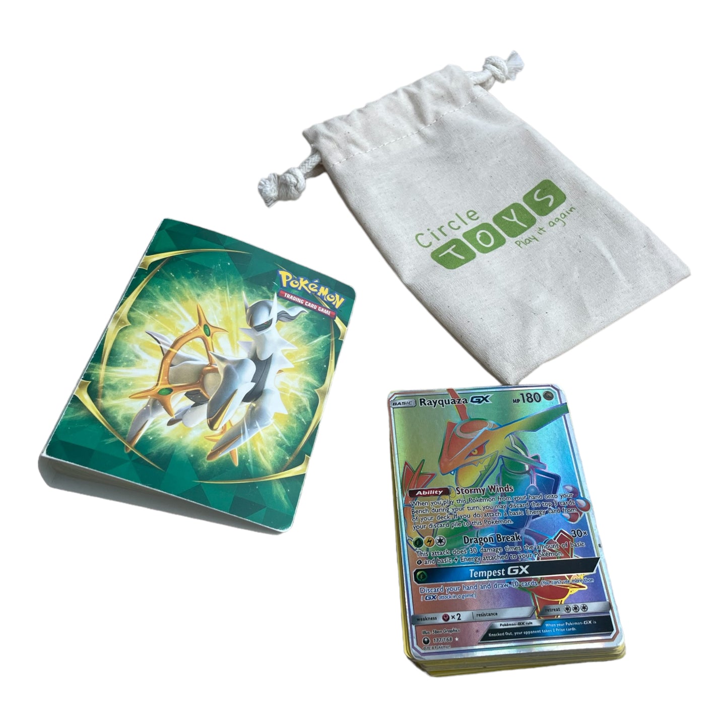 Pokémon Trading card game - Arceus Collector's Mini Binder with 50 pokémon cards
