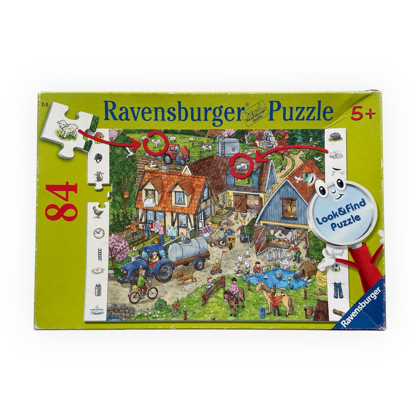 Ravensburger - Puzzle découverte de la ferme