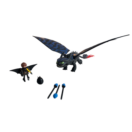 Playmobil ® - Dragons - Coffret Krokmou et Harold - 70037