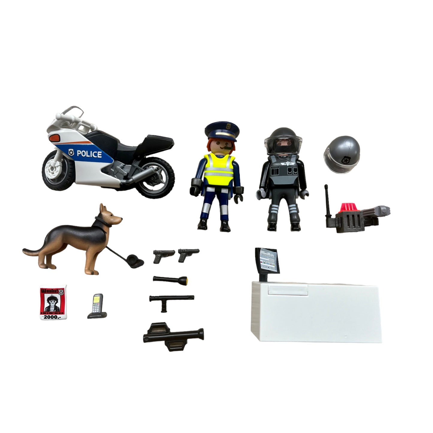 Playmobil ® Bank robbers and the police