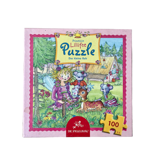 Puzzle Princesse Lillifee - Le petit cerf - 100 pièces