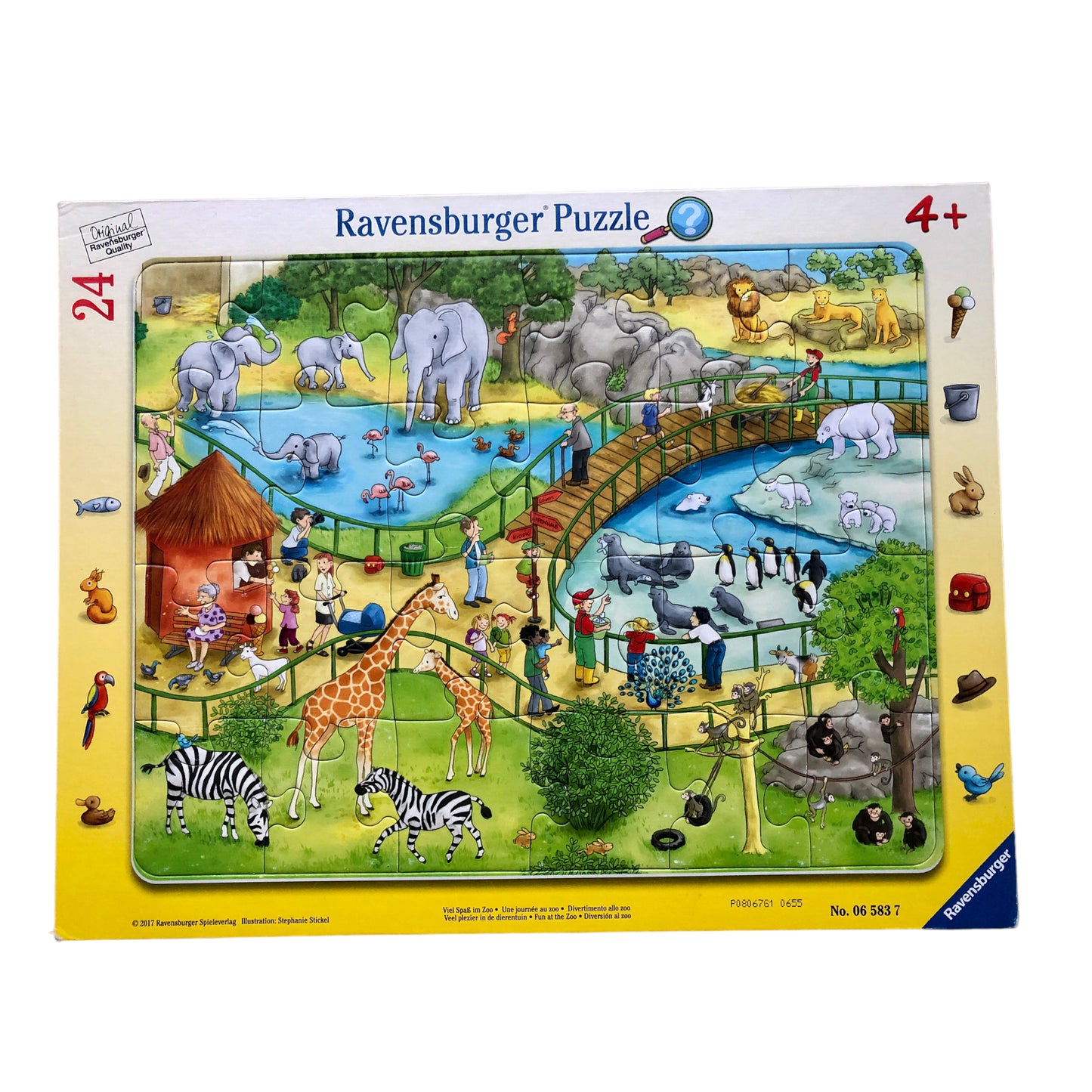 Ravensburger Puzzle - S'amuser au zoo - 24 pièces