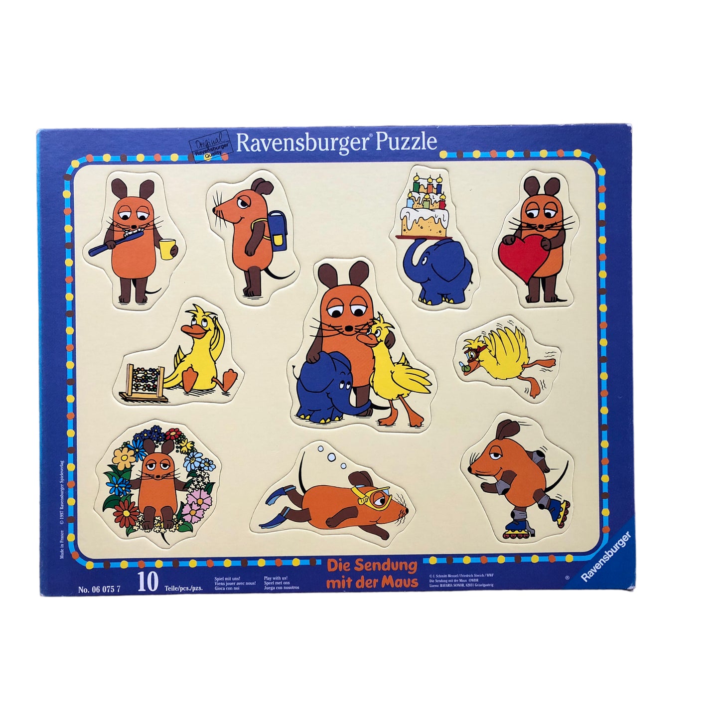 Ravensburger Puzzle - Die Maus - 10 pieces