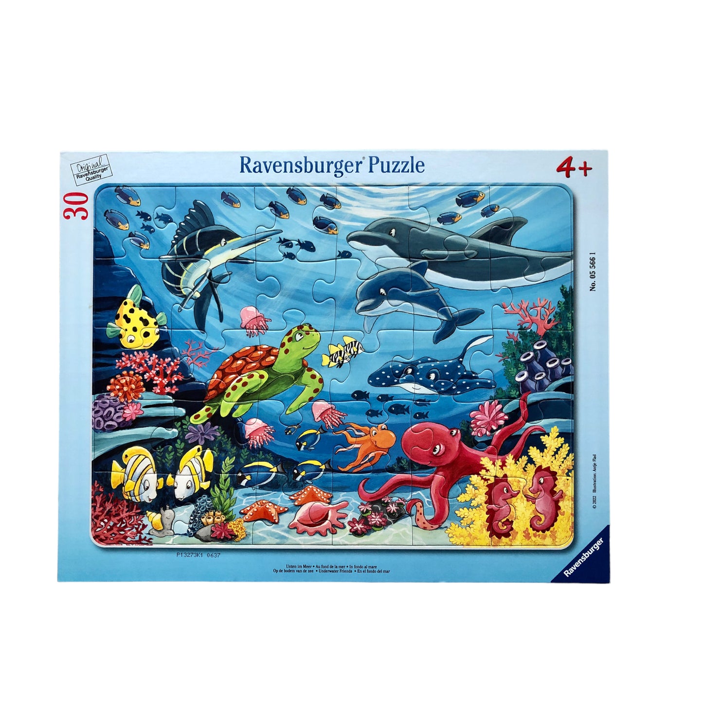 Puzzle Ravensburger - Amis sous-marins - 30 pièces