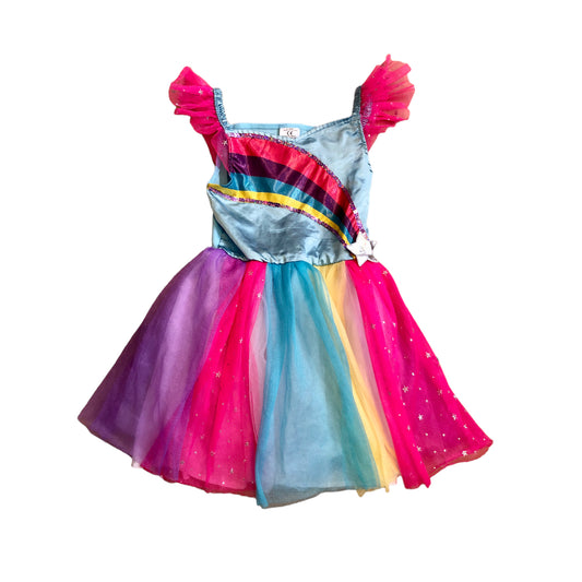 Mehrfarbiges Kleid (5/7 Jahre alt)