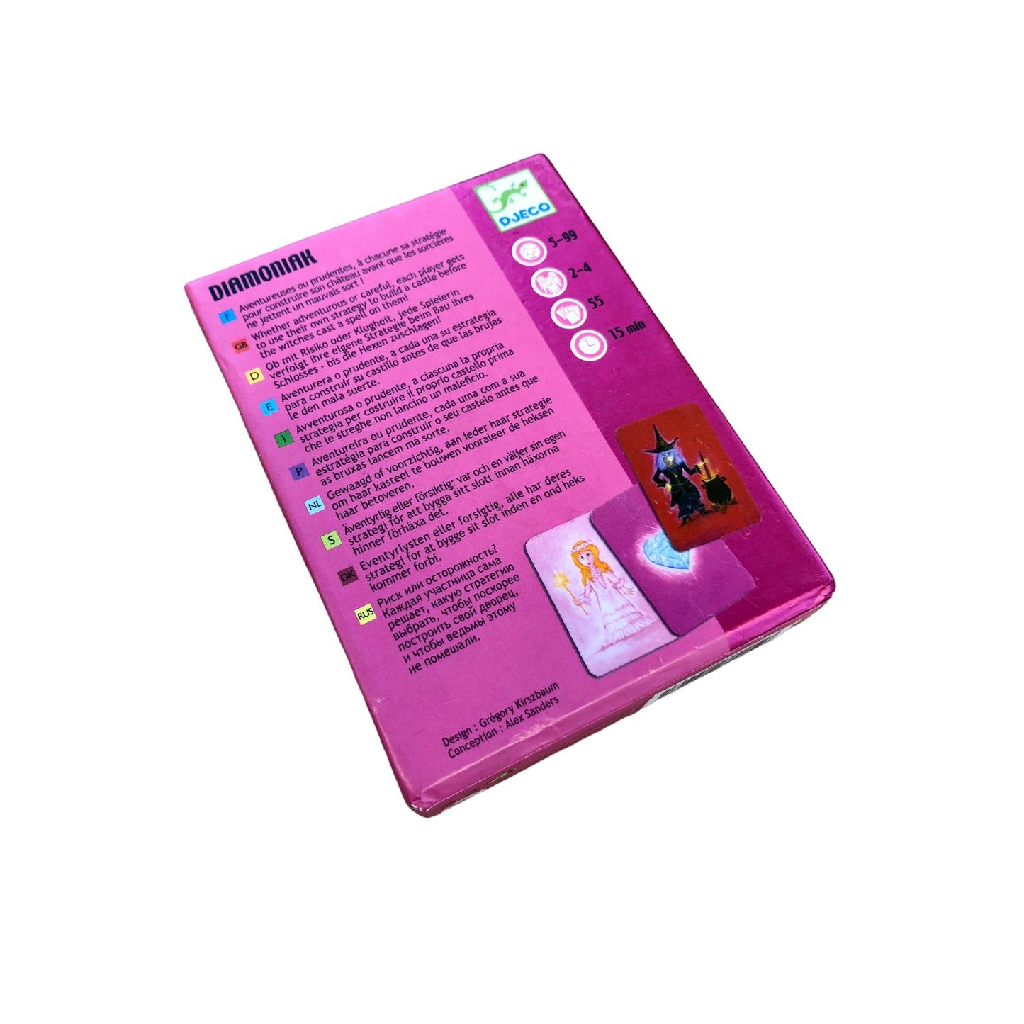 Djeco - Diamoniak card game