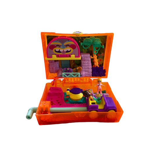 Polly Pocket - Coffret Safari dans la Jungle - Mini-Poupée