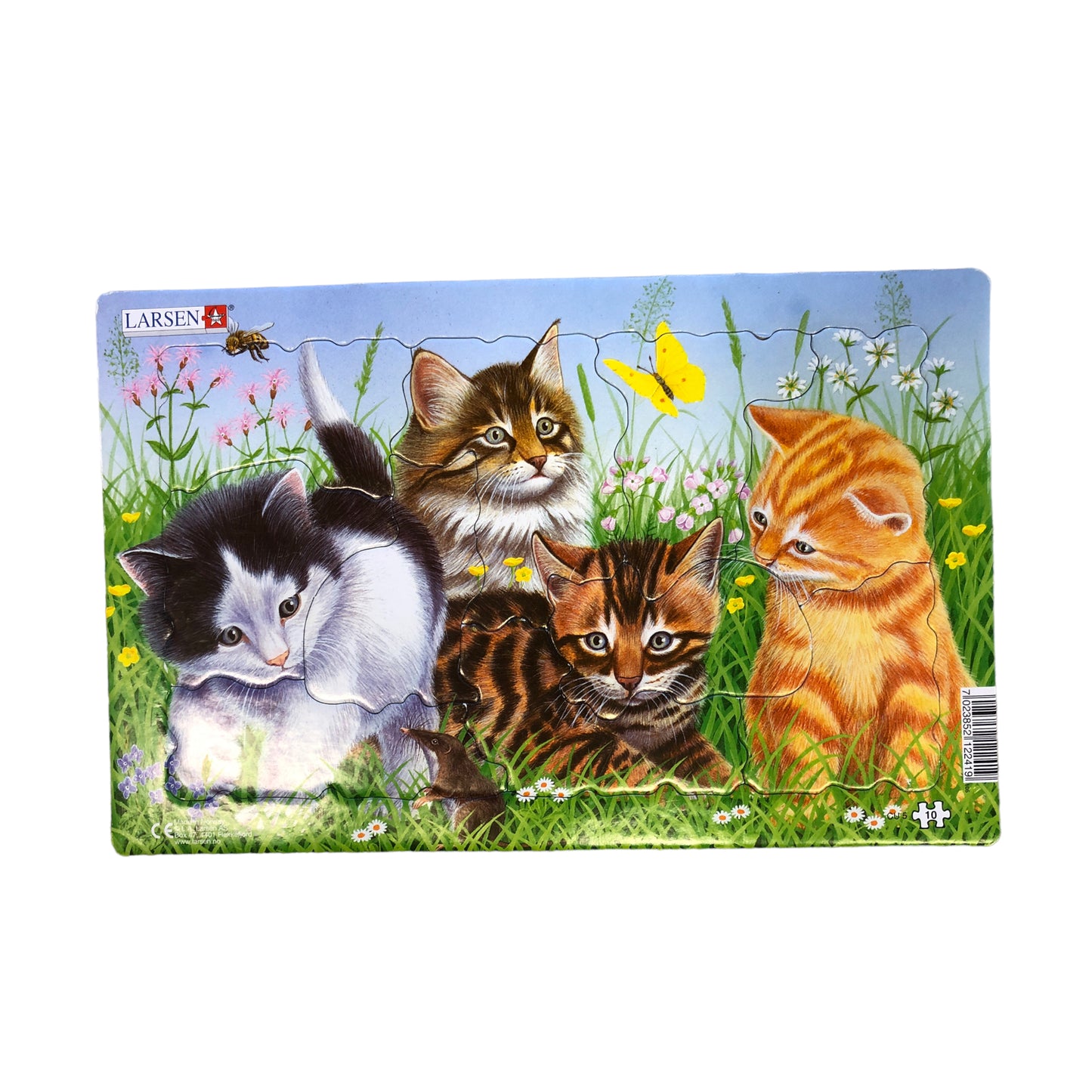 LARSEN - Kittens Puzzle, 10 pieces