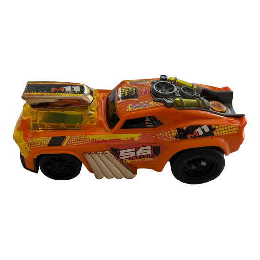 Dickie Speed ​​Demon - Voiture de course motorisée Speed ​​avec fonction Wheelie avec lumière et son 25 cm
