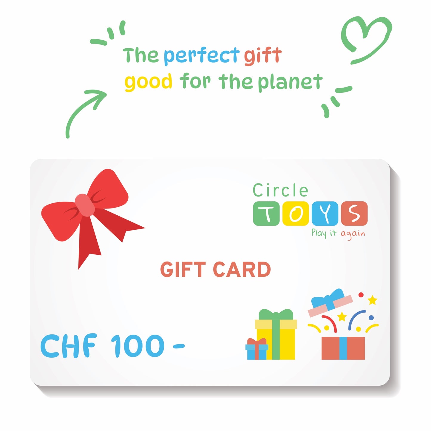 Circle Toys Gift Card CHF 100-