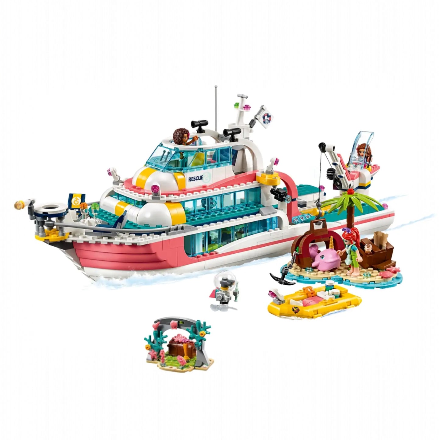 LEGO® Friends Rescue Mission Boat - 41381