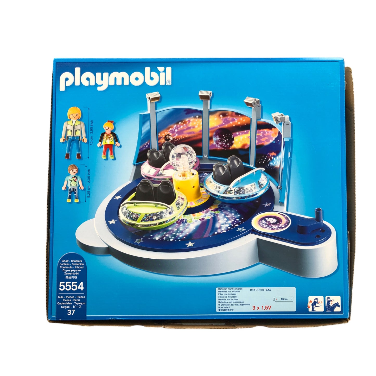 Playmobil ® Summer Fun 5554 Spinning Spaceship Ride with Lights