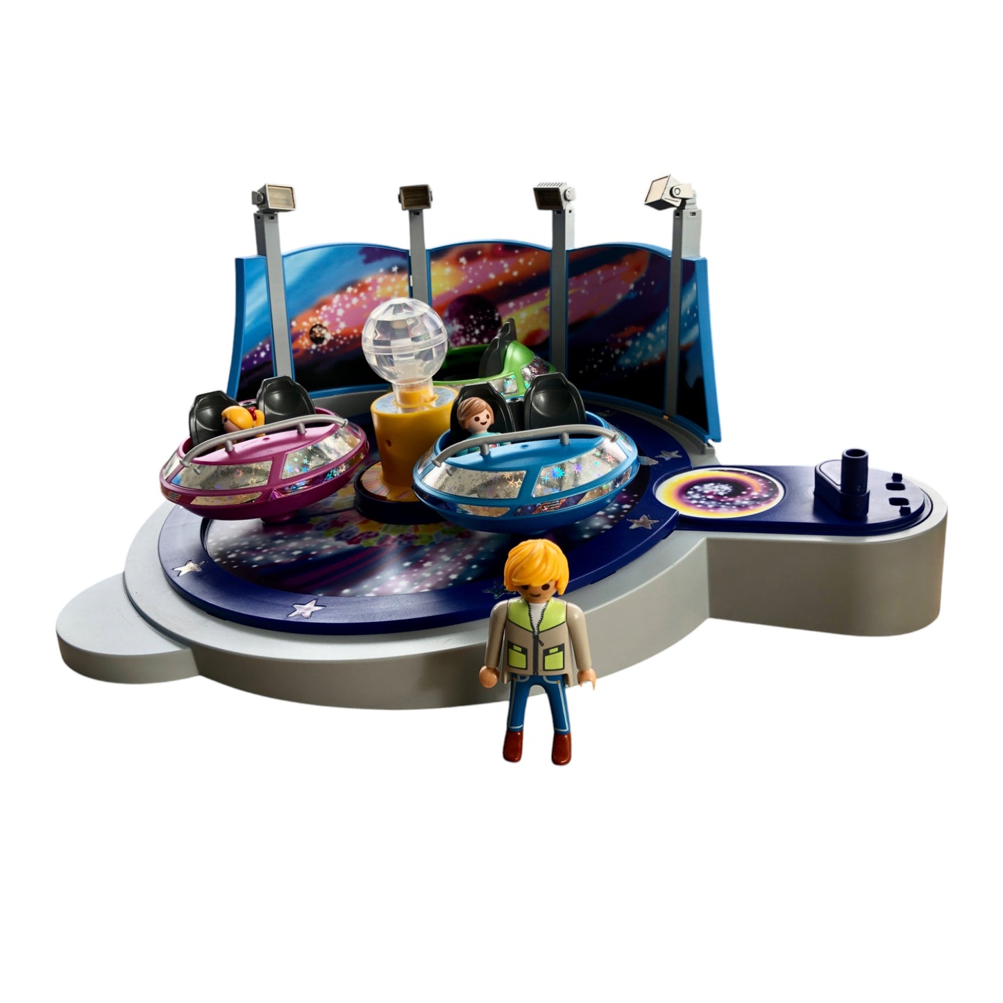 Playmobil ® Summer Fun 5554 Spinning Spaceship Ride with Lights