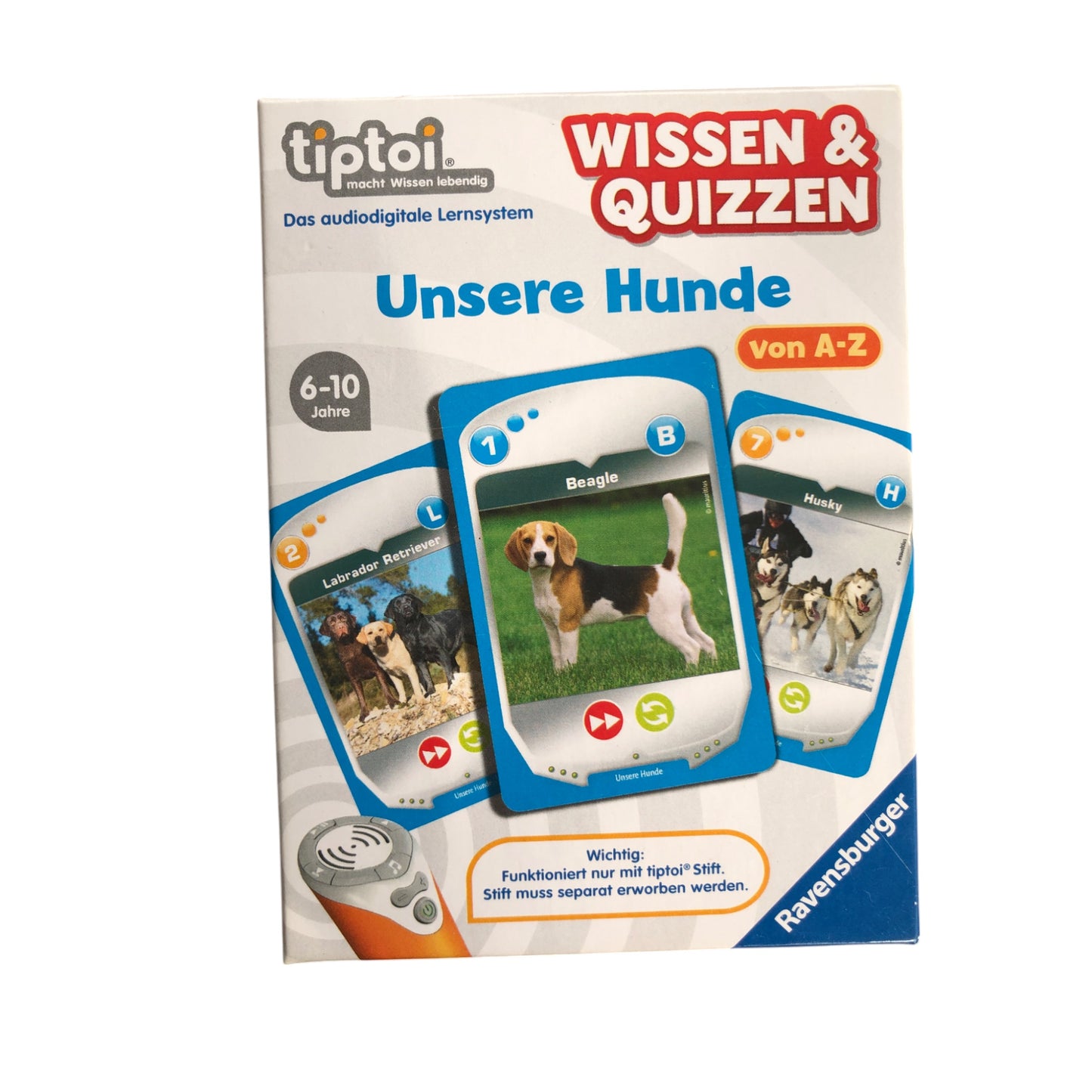 Tiptoi ® Wissen et Quizzen - Unsere Hunde von AZ (version allemande)