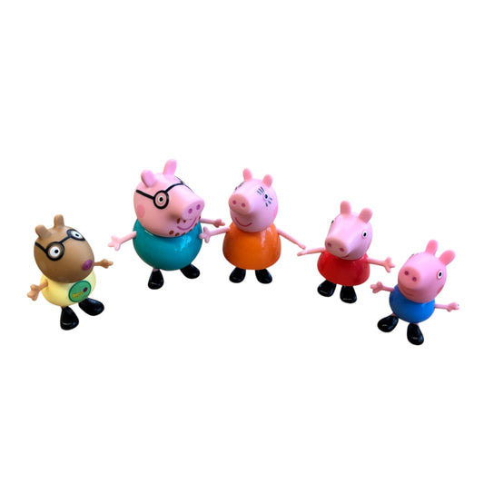 Peppa Pig - Wutz Family figures and Pedro Pony